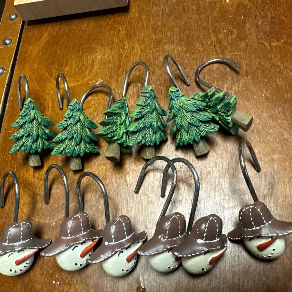 christmas shower curtain hooks Bed Bath‎ & Beyond